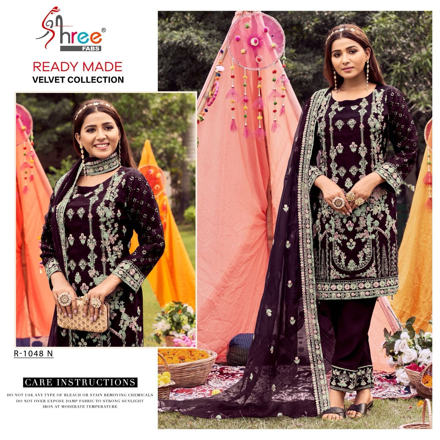 1048-N Shree Fabs Pakistani Readymade Suits