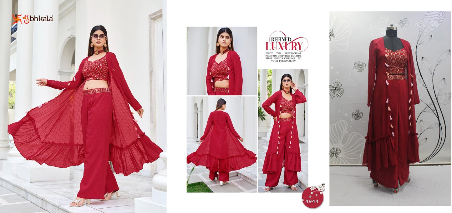 4944 Flory Vol 38 Khushboo Western Dress