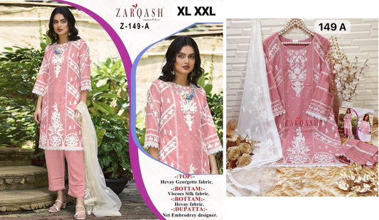 Z-149A Zarqash Pakistani Readymade Suits