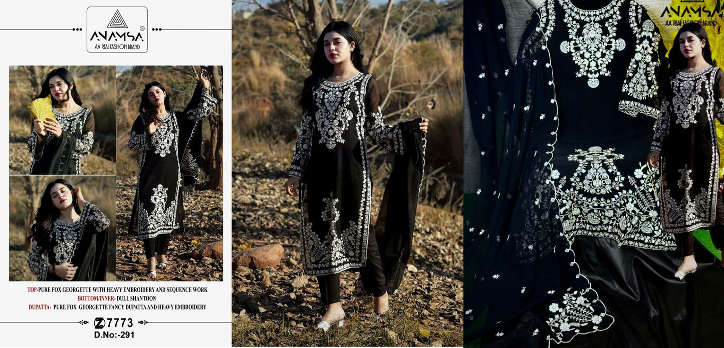 291 Anamsa Pakistani Salwar Suits