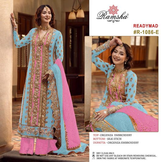 1086E Ramsha Pakistani Readymade Suits