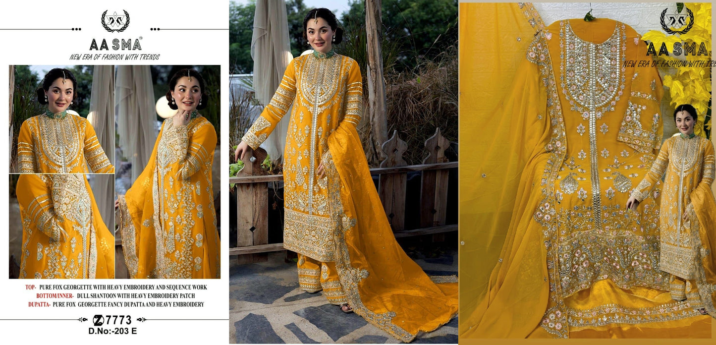 203E Aasma Pakistani Salwar Suits