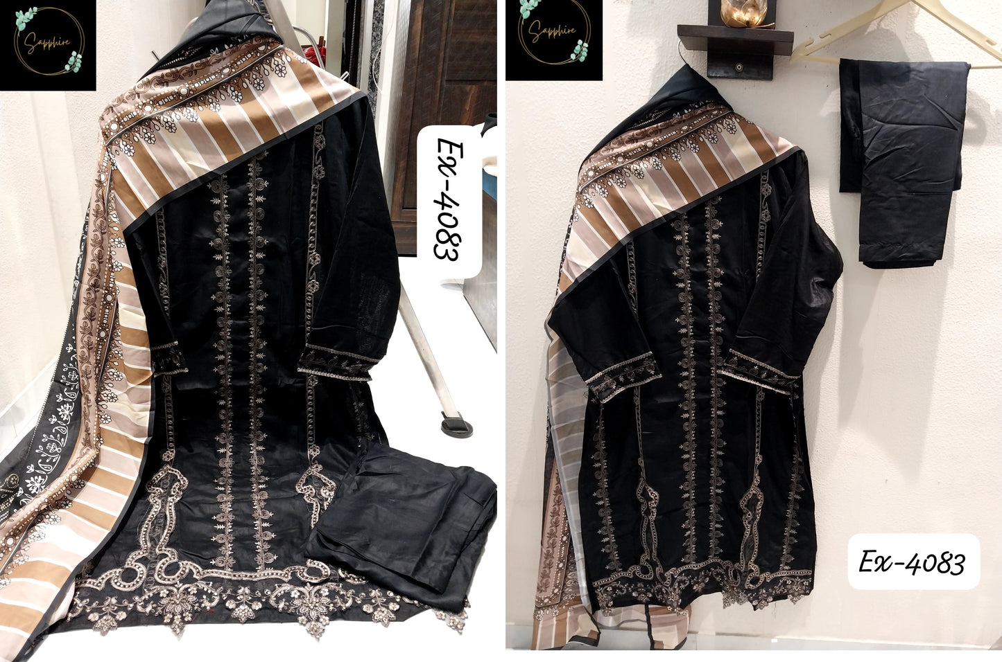 4082 Sapphire Pakistani Readymade Suits