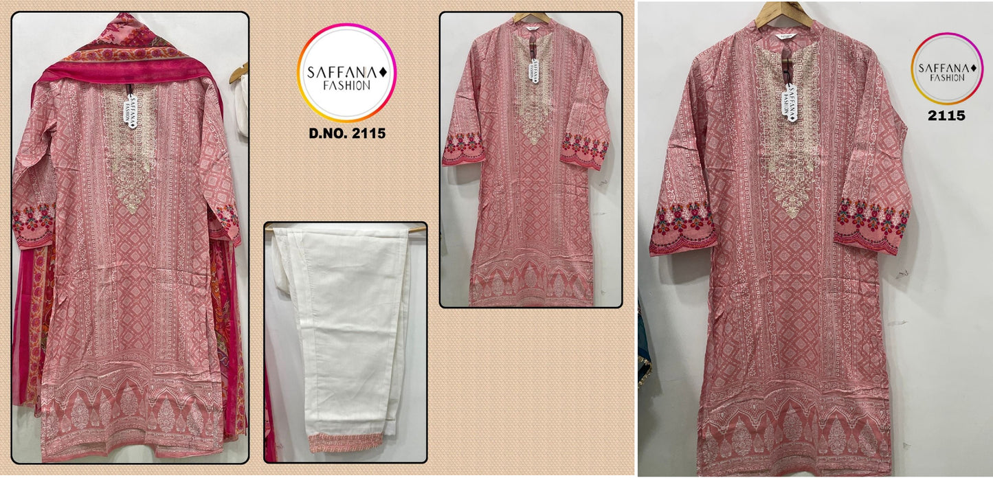 2115 Saffana Pakistani Readymade Suits