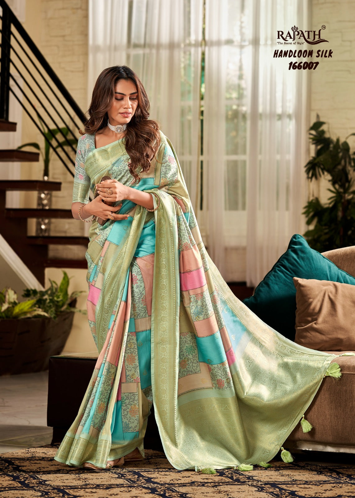 166007 Shrinika Rajyog Fabrics Sarees