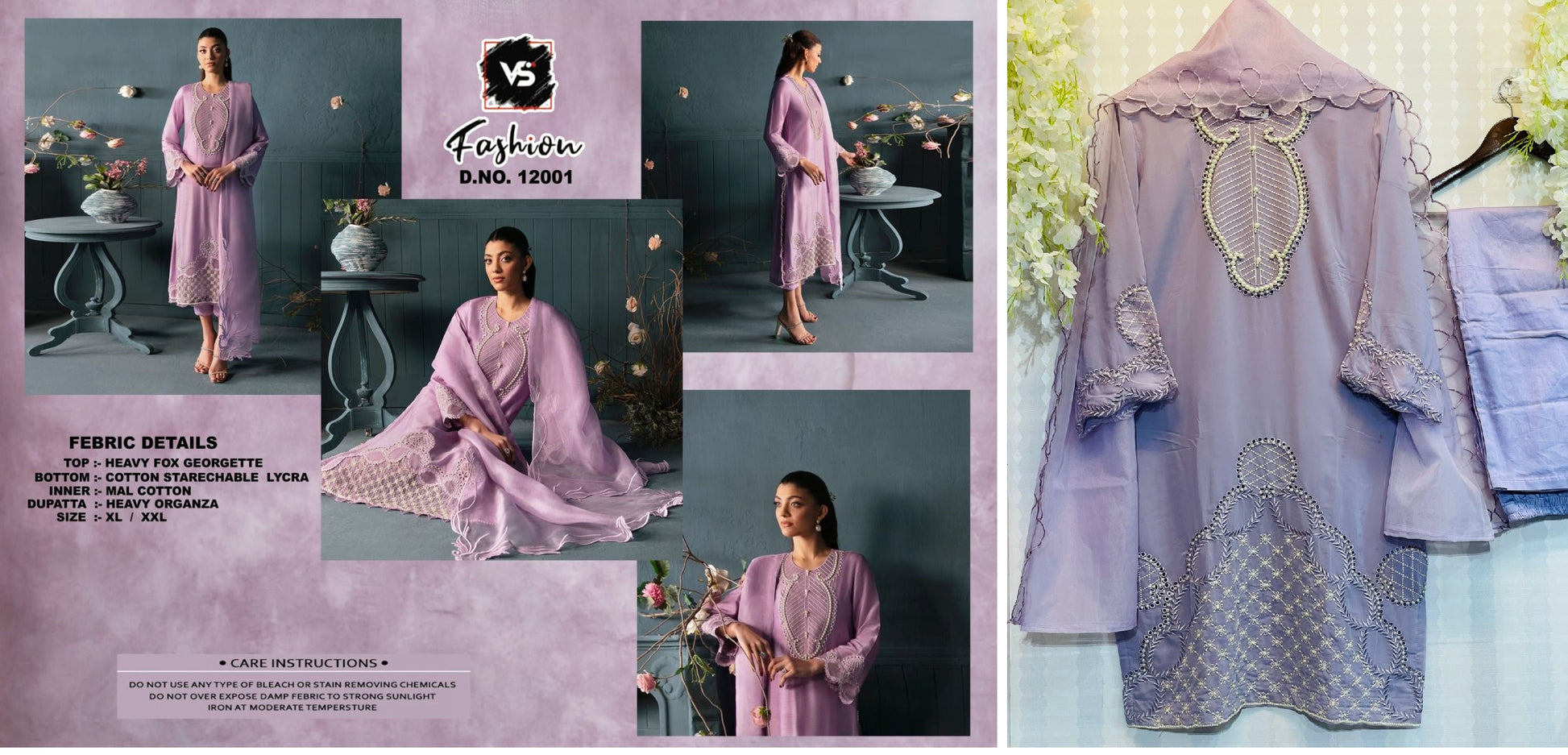 12001 Vs Fashion Pakistani Readymade Suits