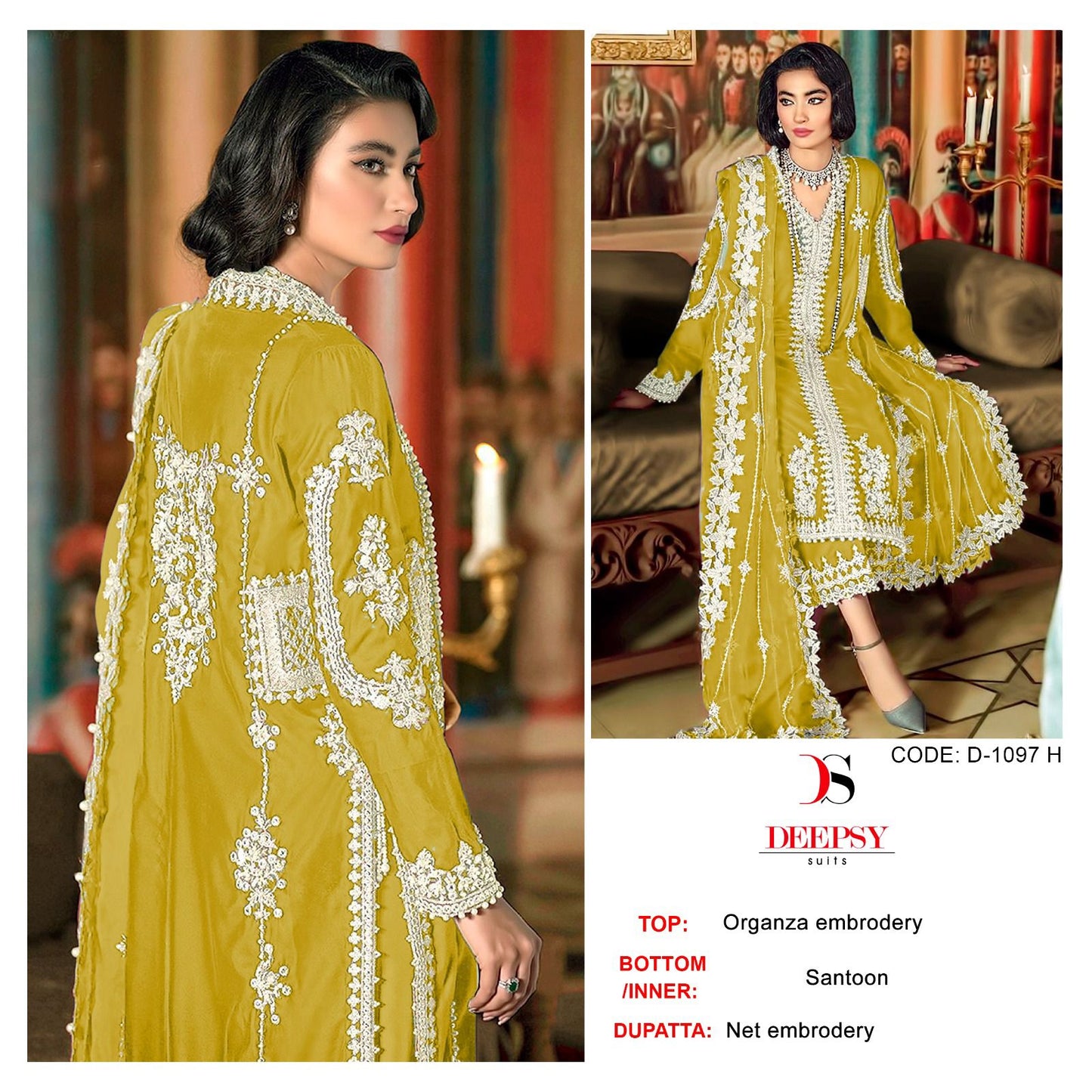 1097-H Deepsy Pakistani Salwar Suits