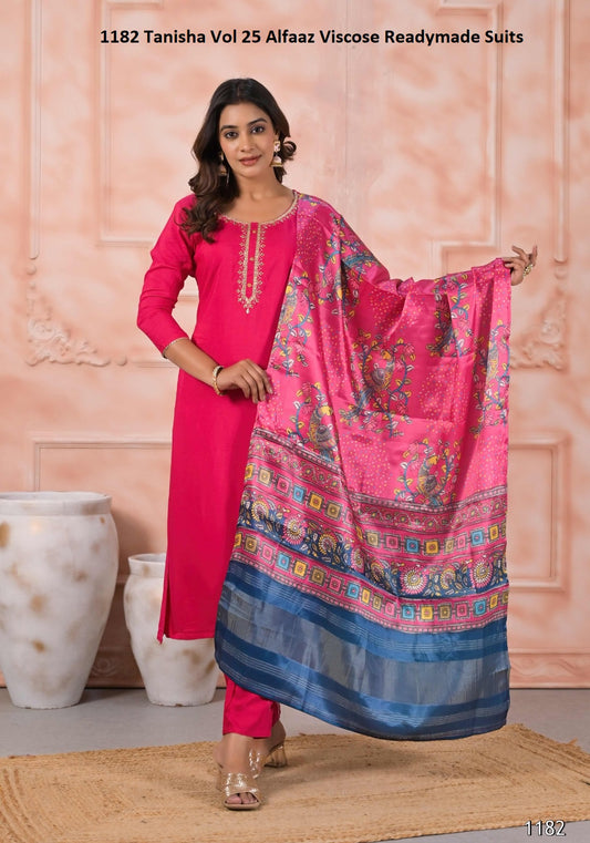 1182 Tanisha Vol 25 Alfaaz Viscose Readymade Suits