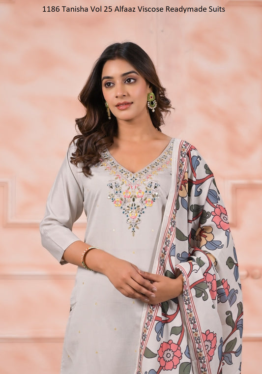1186 Tanisha Vol 25 Alfaaz Viscose Readymade Suits
