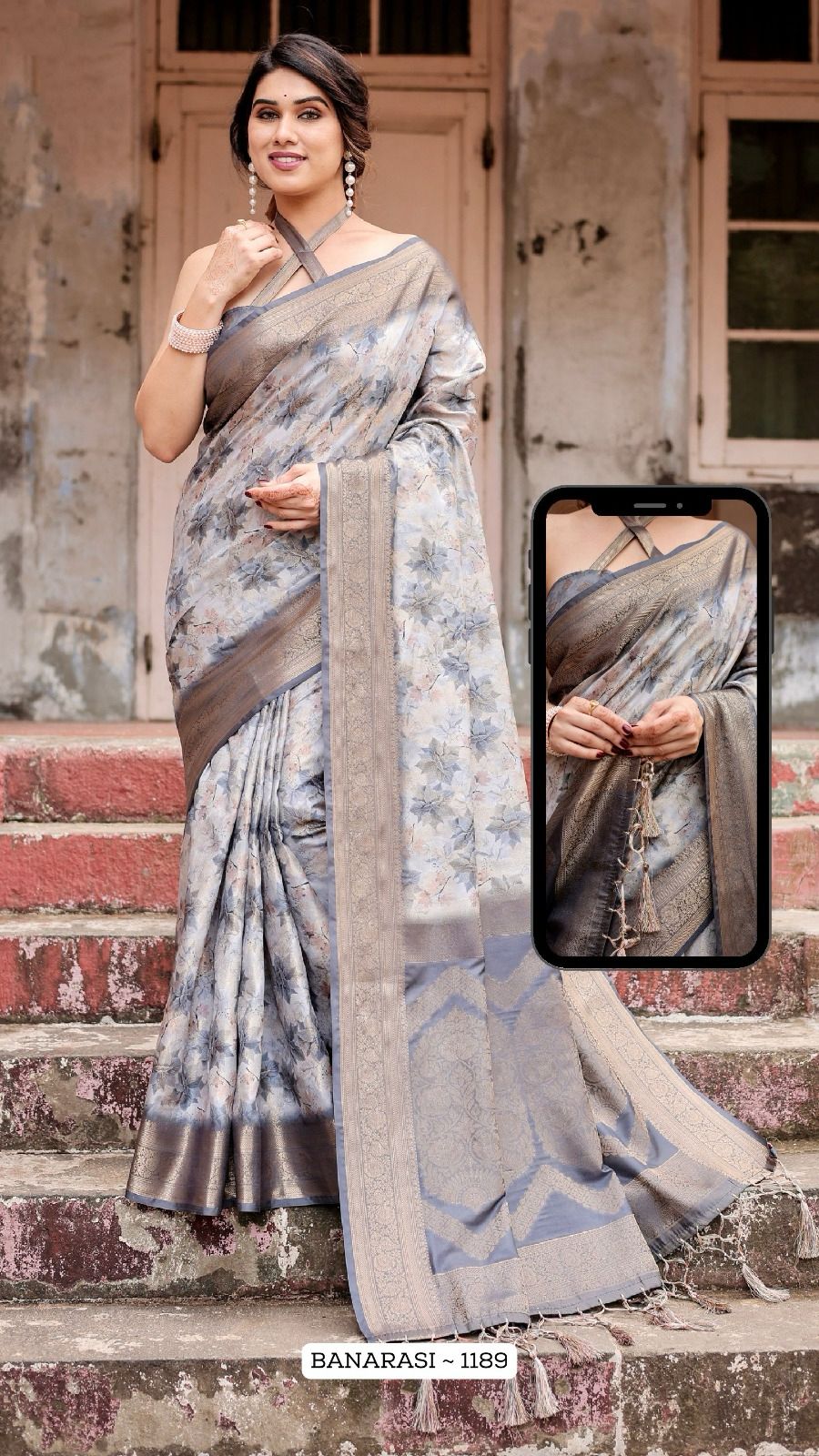 1189 Nx Almaari Banarasi Silk Sarees