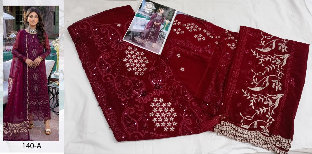 140A Affan Creation Pakistani Salwar Suits