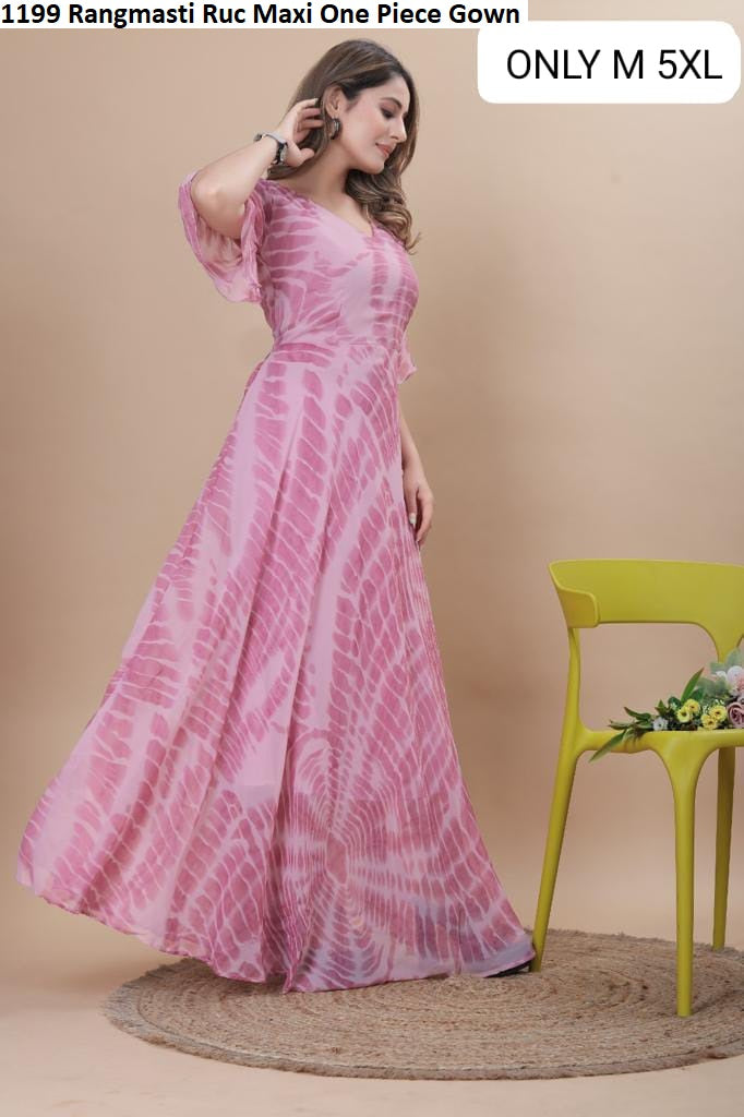 1199 Rangmasti Ruc Maxi One Piece Gown