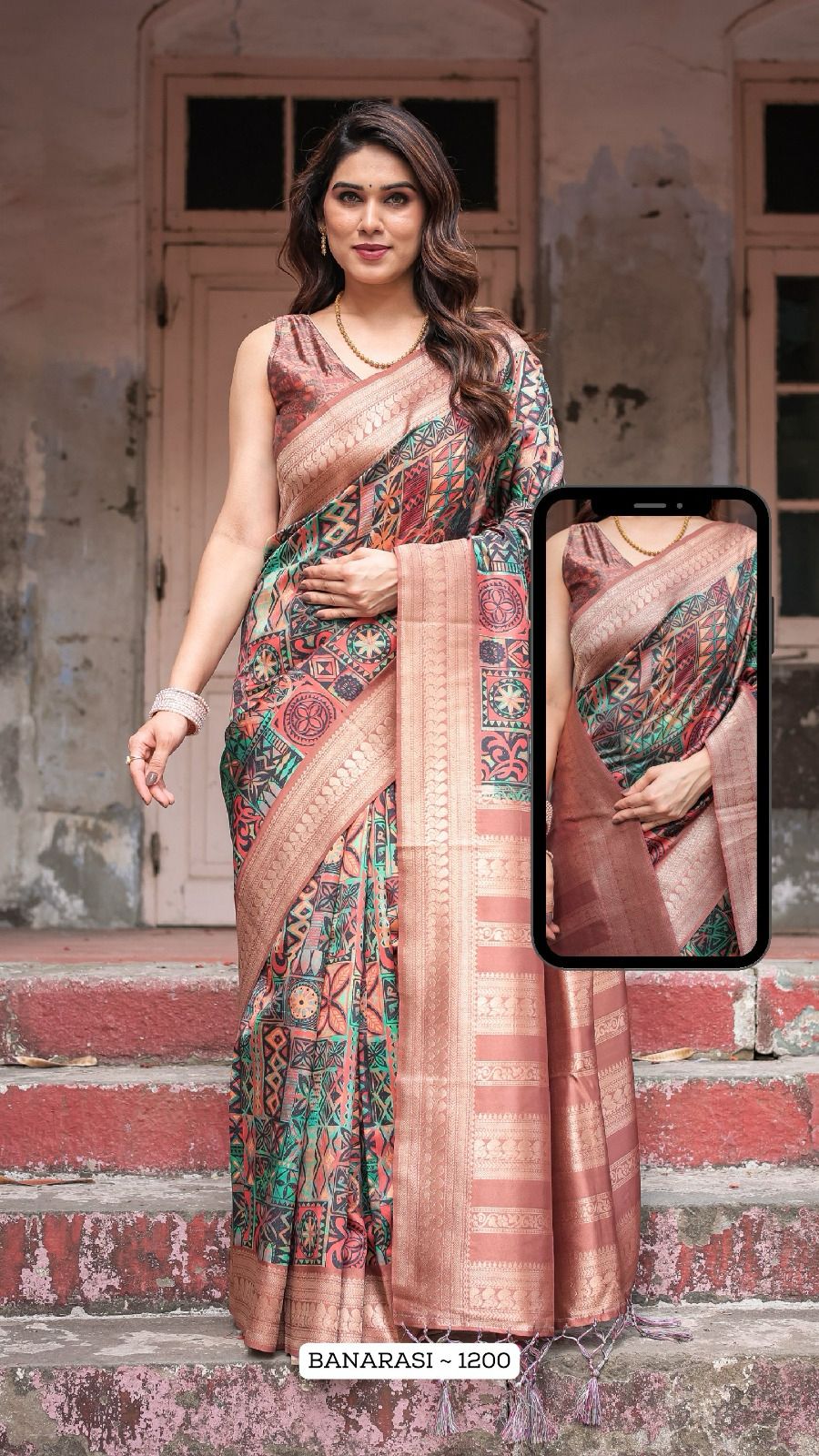 1200 Nx Almaari Banarasi Silk Sarees