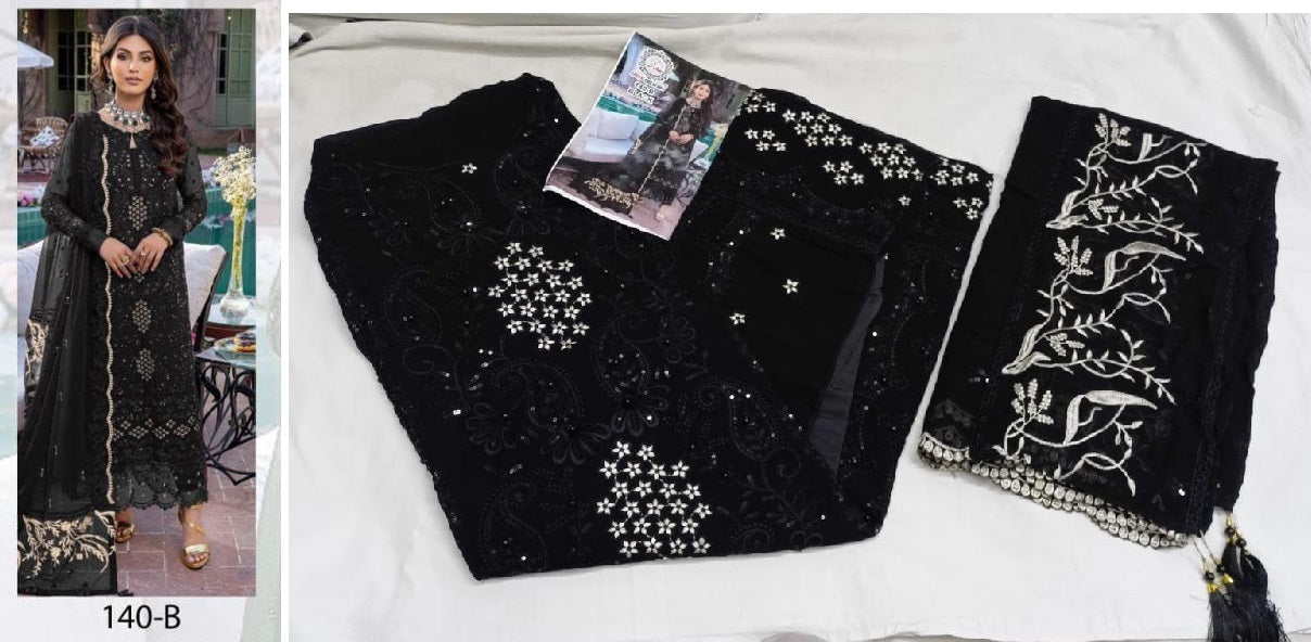 140B Affan Creation Pakistani Salwar Suits