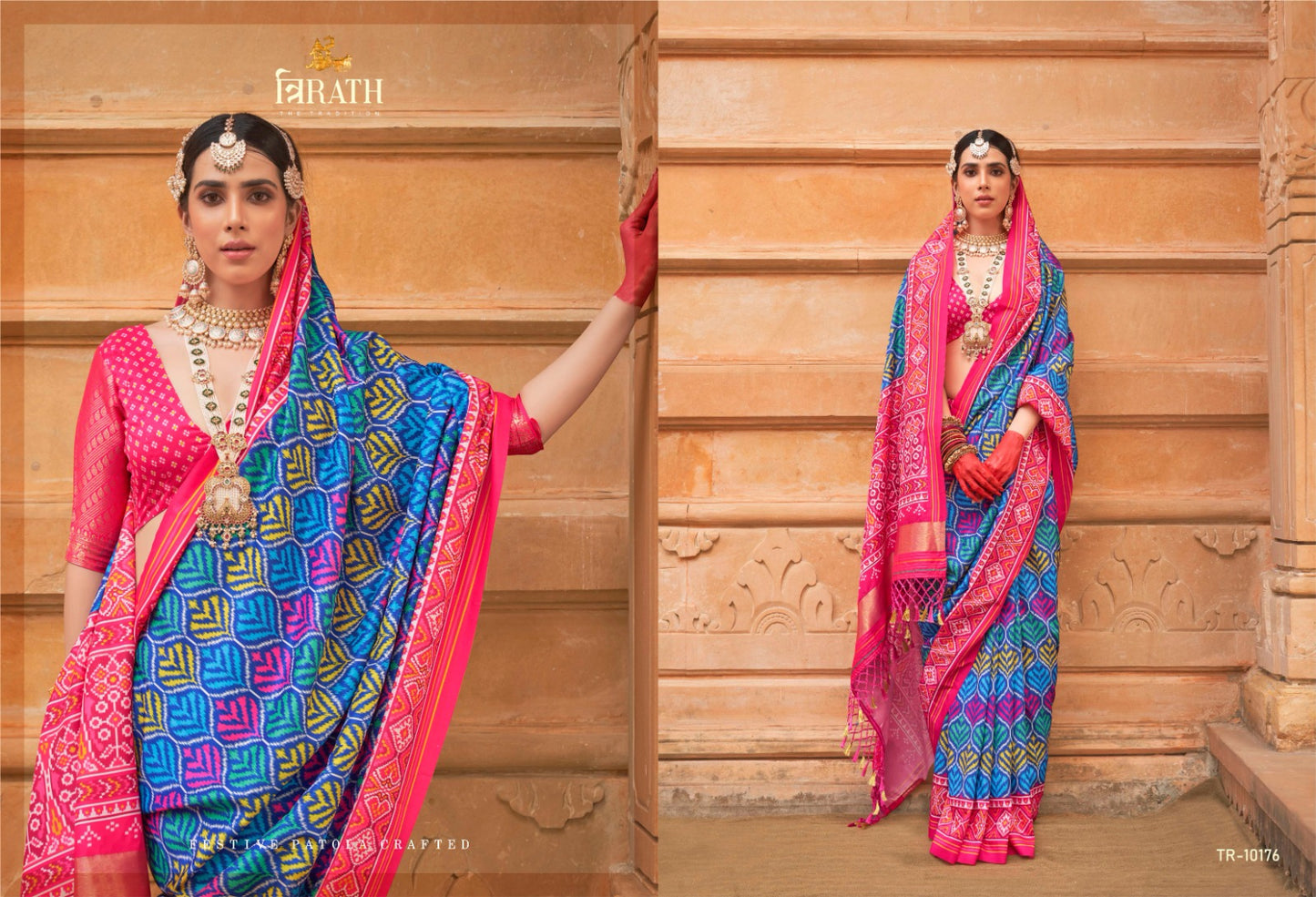 10176 Tirth Trirath Sarees