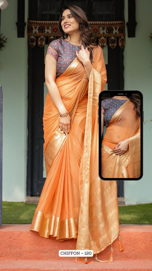 120 Almaari Chiffon Sarees