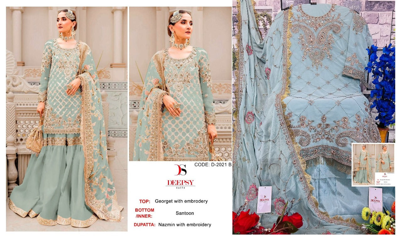 2021B Deepsy Pakistani Salwar Suits