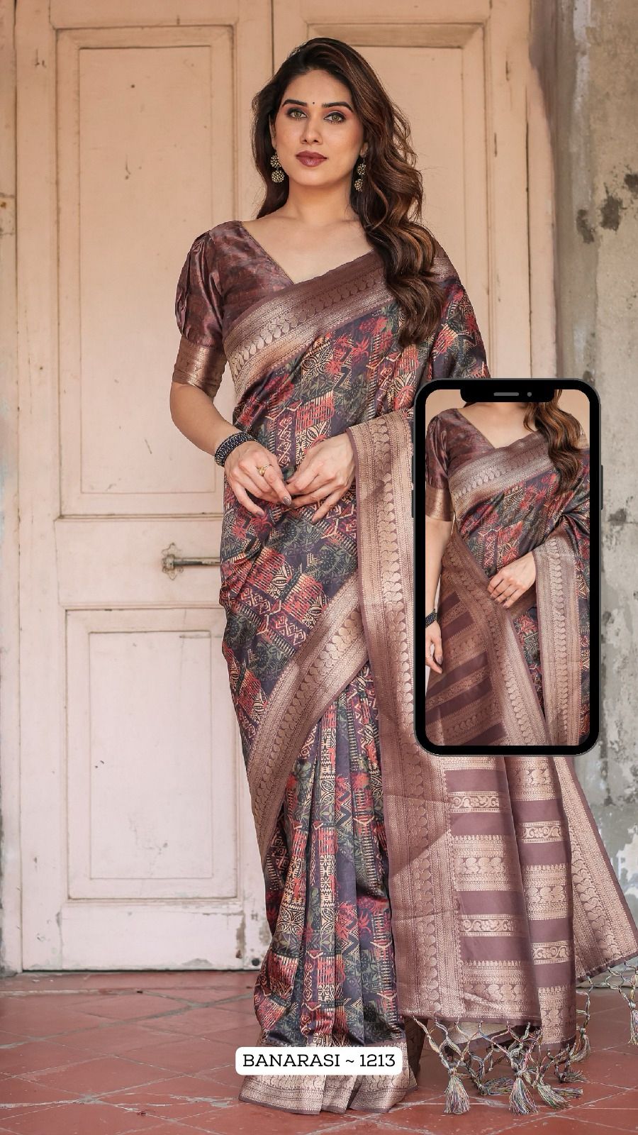 1213 Nx Almaari Banarasi Silk Sarees