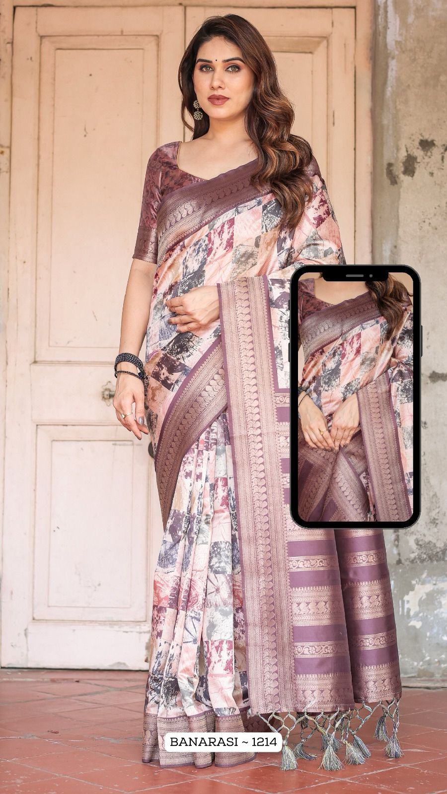1214 Nx Almaari Banarasi Silk Sarees
