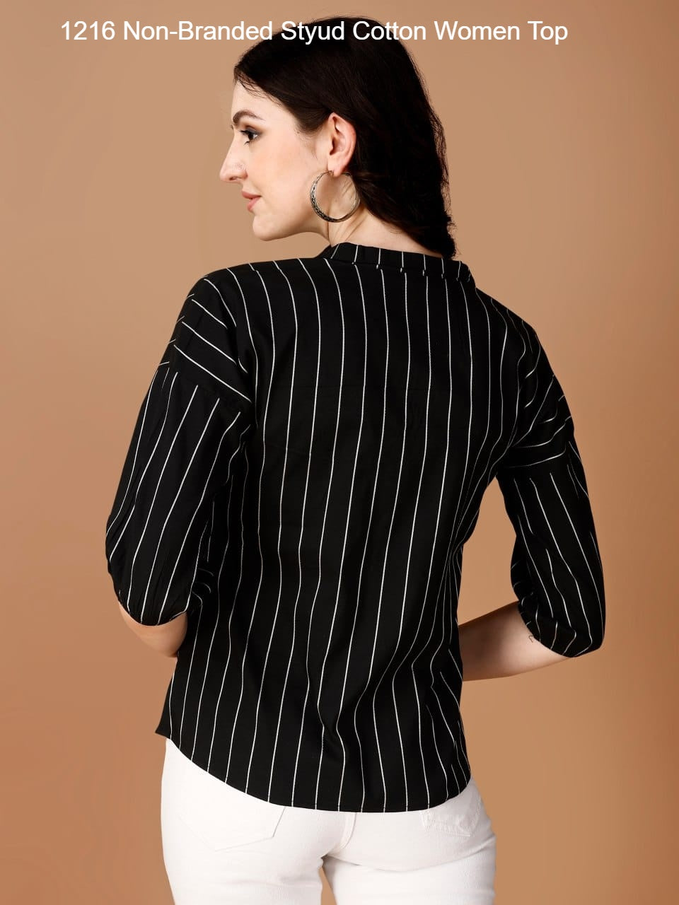 1216 Non-Branded Styud Cotton Women Top