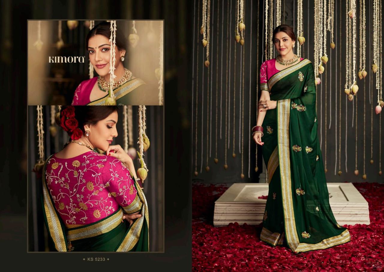 5233 Kajal Vol 11 Kimora Sarees