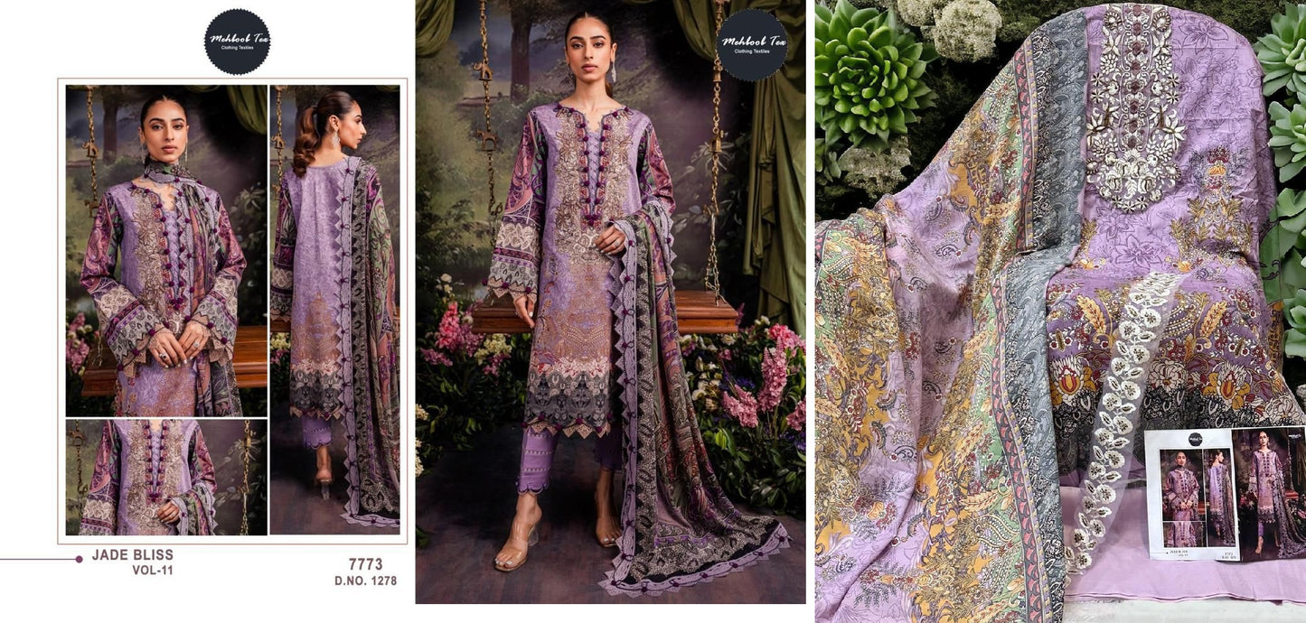 1278 Mehboob Tex Pakistani Salwar Suits