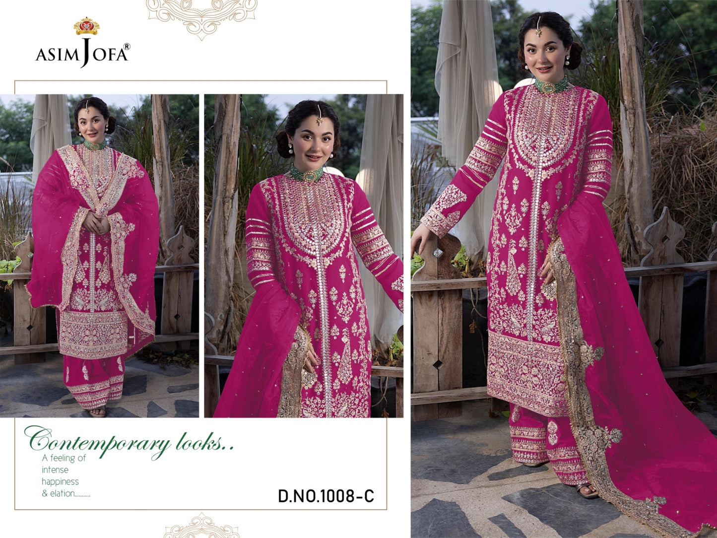 1008C Asim Jofa Pakistani Salwar Suits