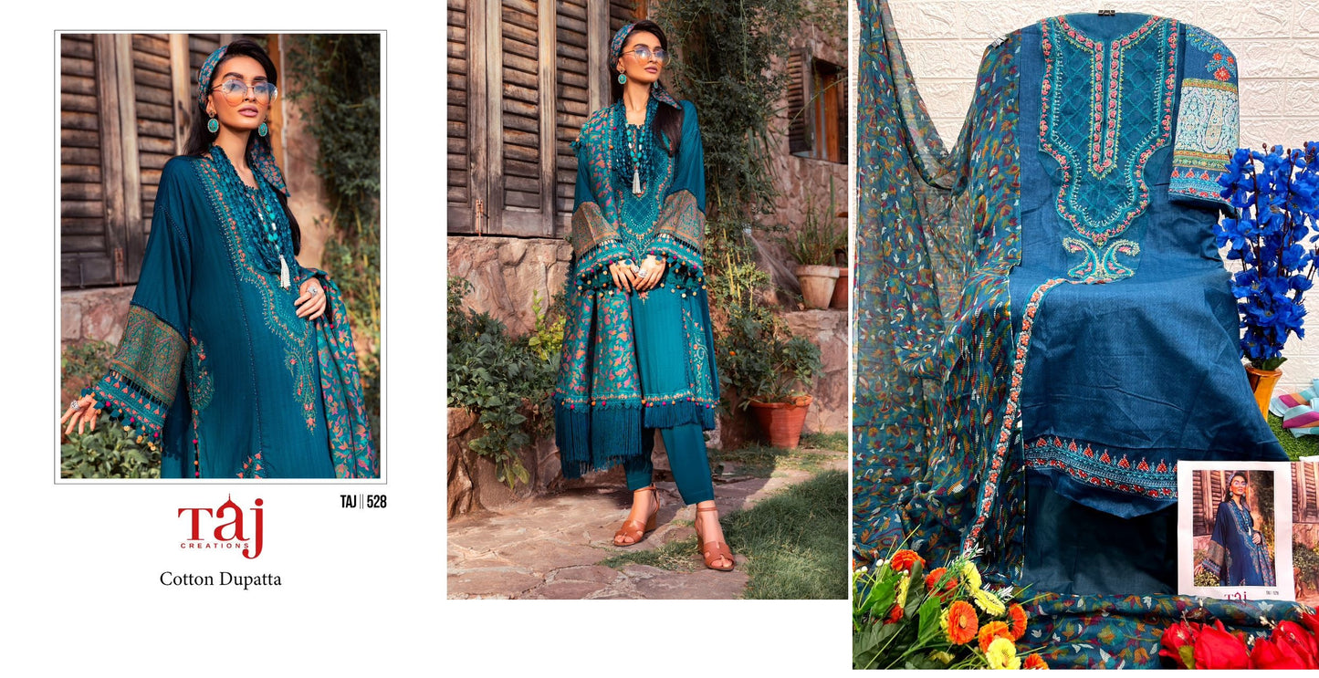 528 Taj Creations Pakistani Salwar Suits