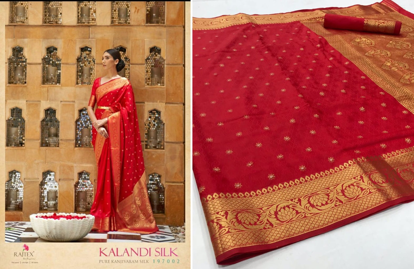 197002 Kalandi Rajtex Sarees