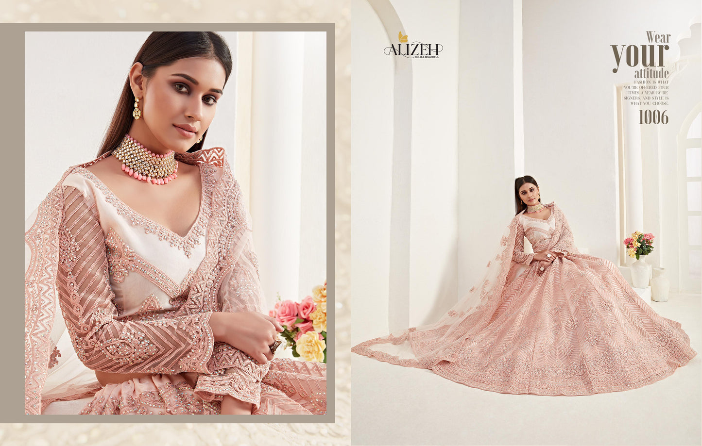 1006 Heritage Vol 2 Alizeh Lehenga Choli