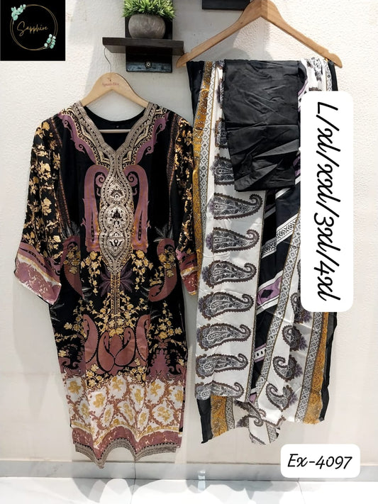 Vol 4097 Black Sapphire Pakistani Readymade Suits