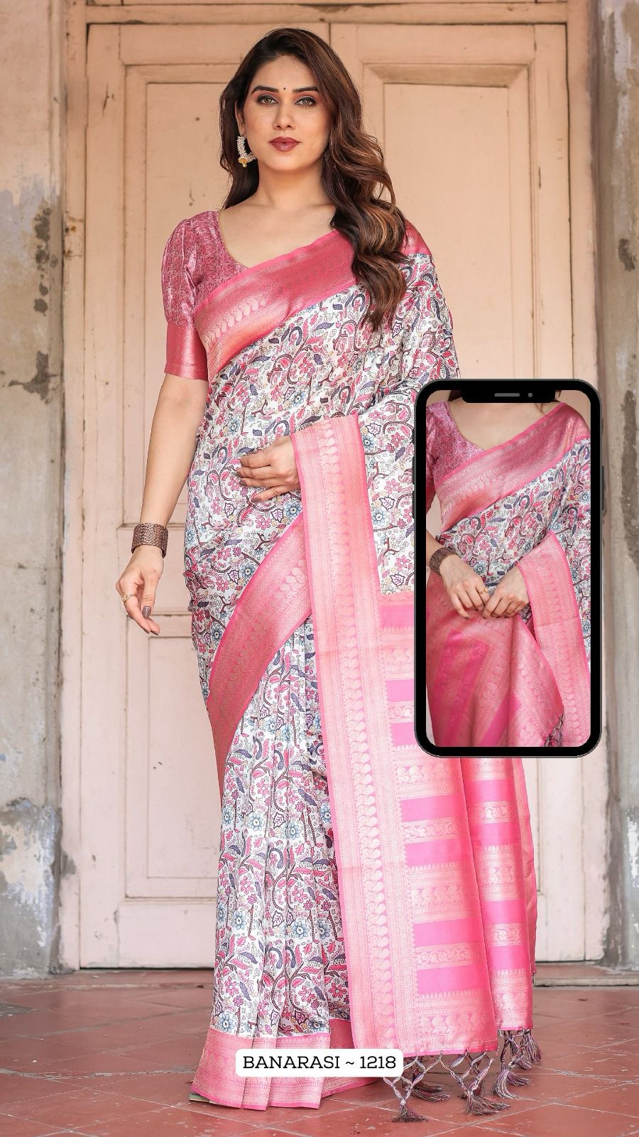 1218 Nx Almaari Banarasi Silk Sarees