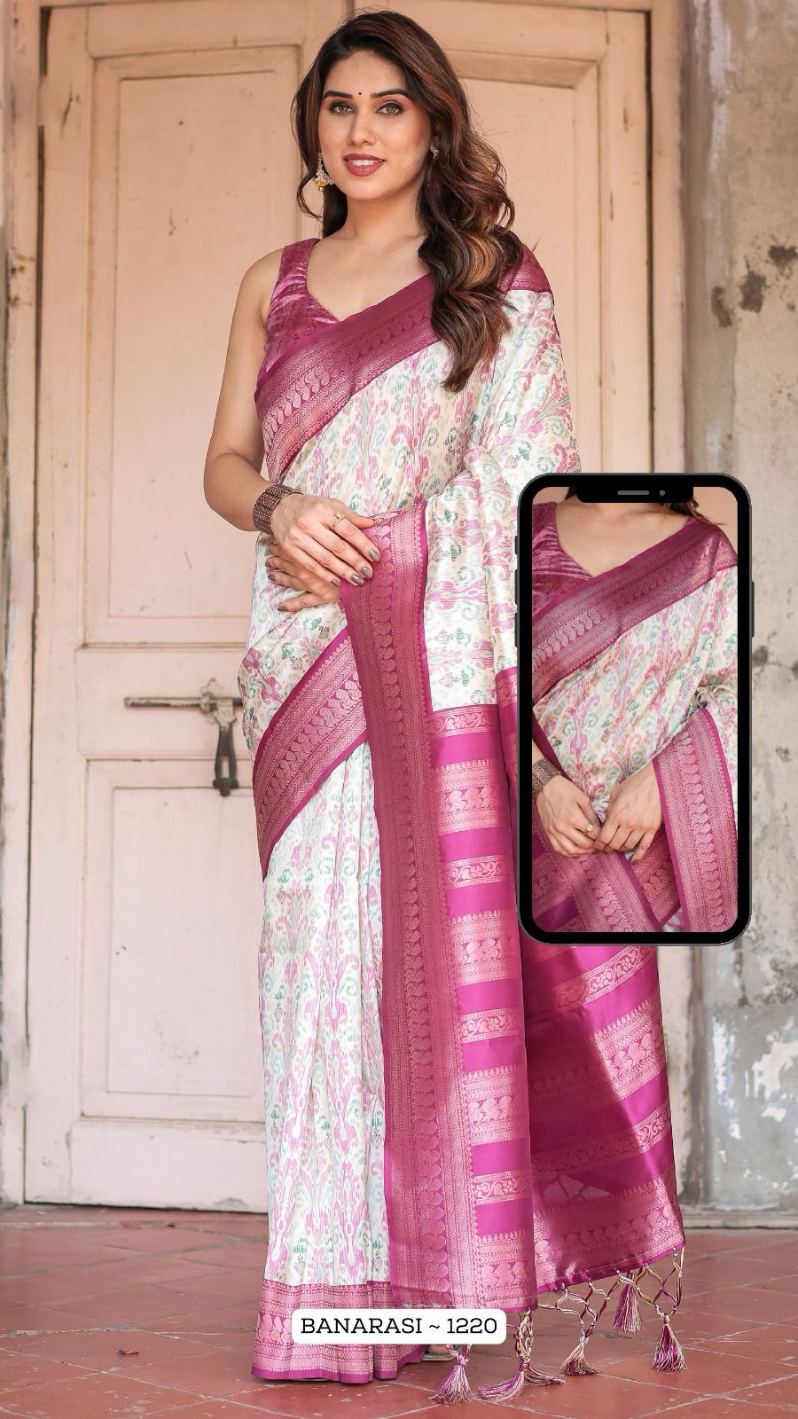 1220 Nx Almaari Banarasi Silk Sarees