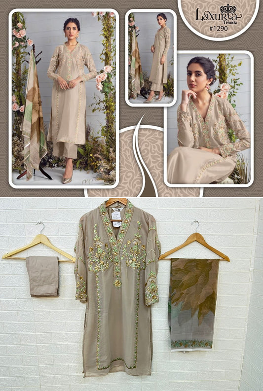 1290 Laxuria Trendz Pakistani Readymade Suits