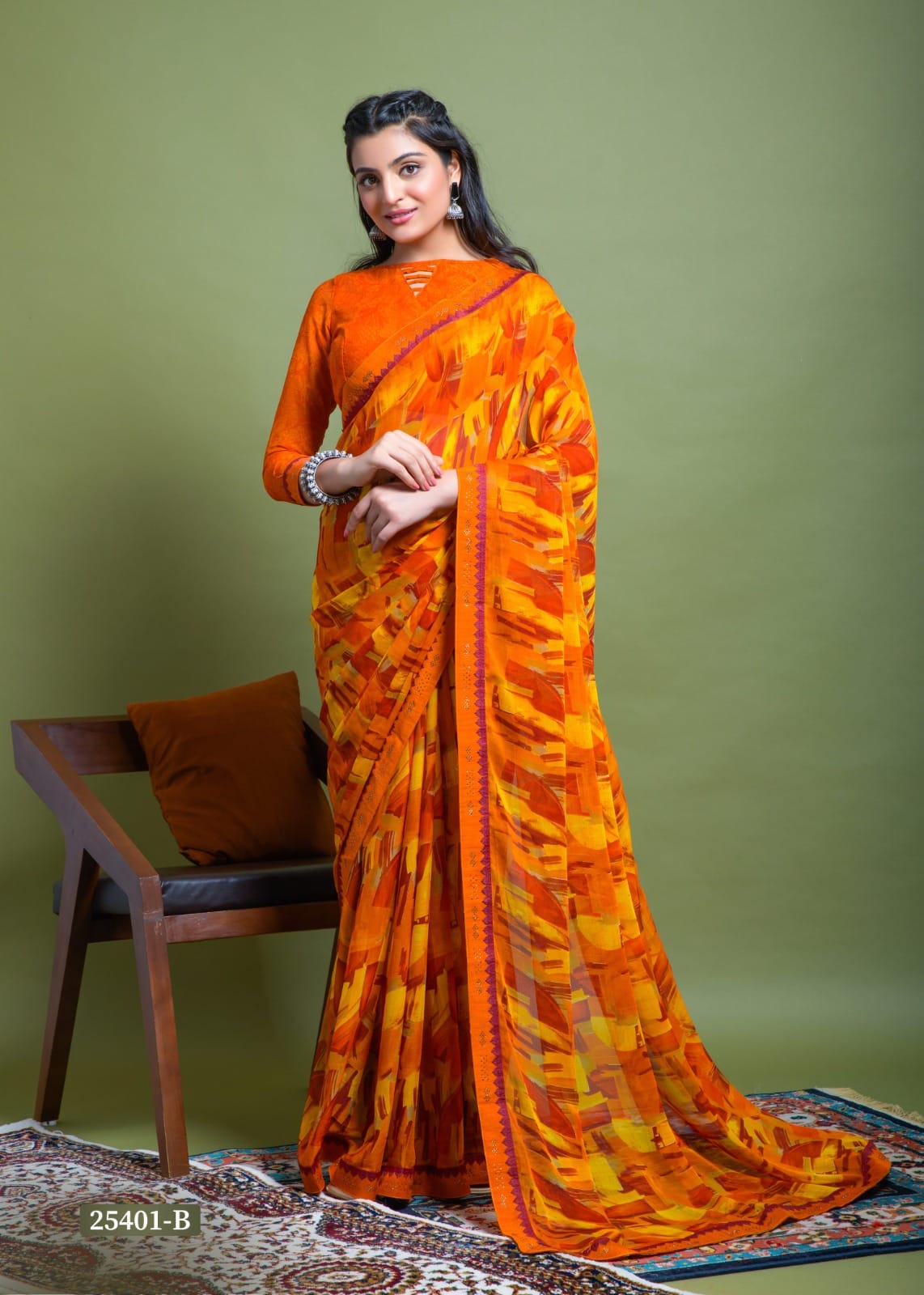 25401B Vanilla Vol 3 Ruchi Sarees