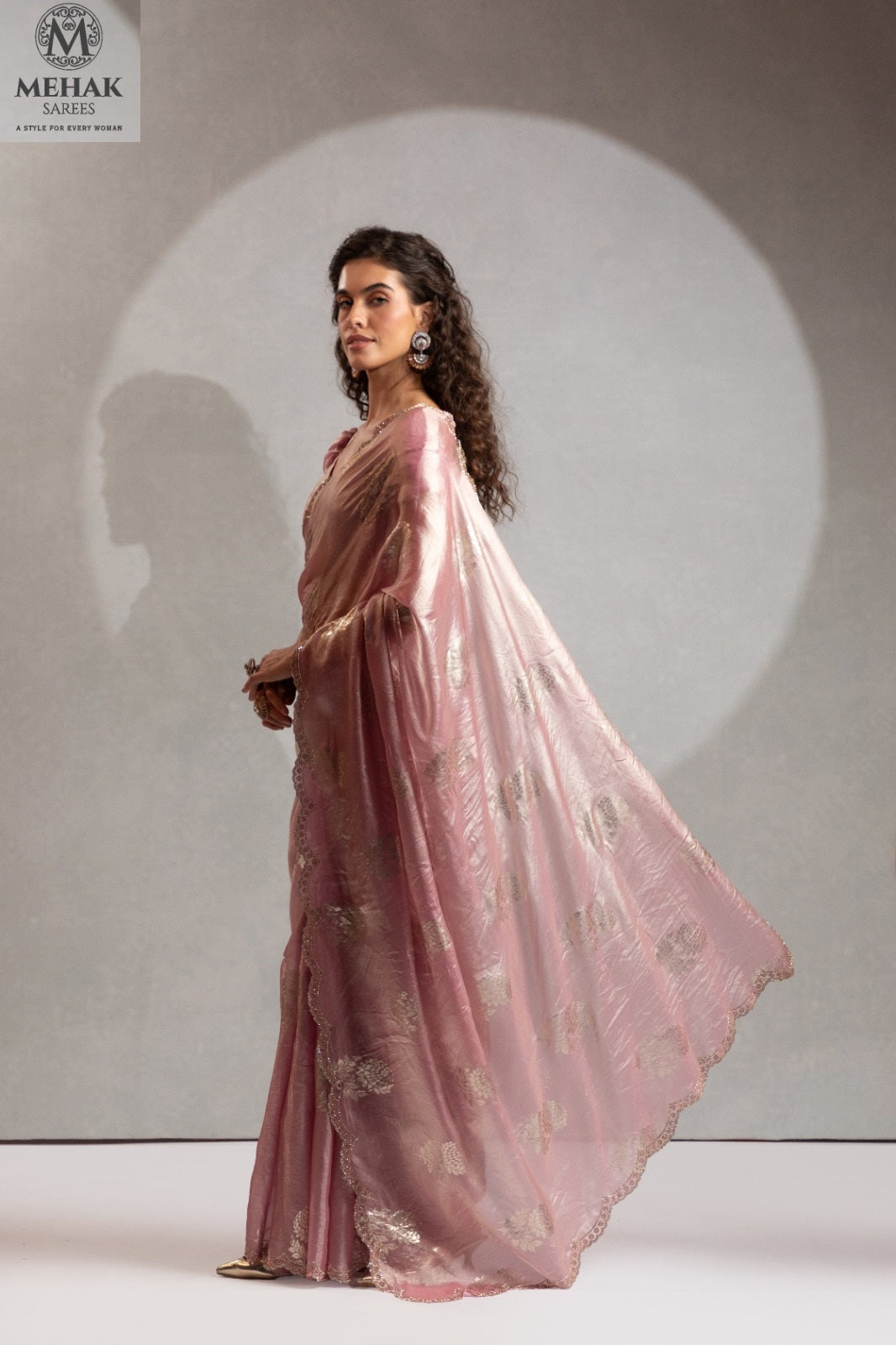 1243-D Mehek Satin Silk Sarees