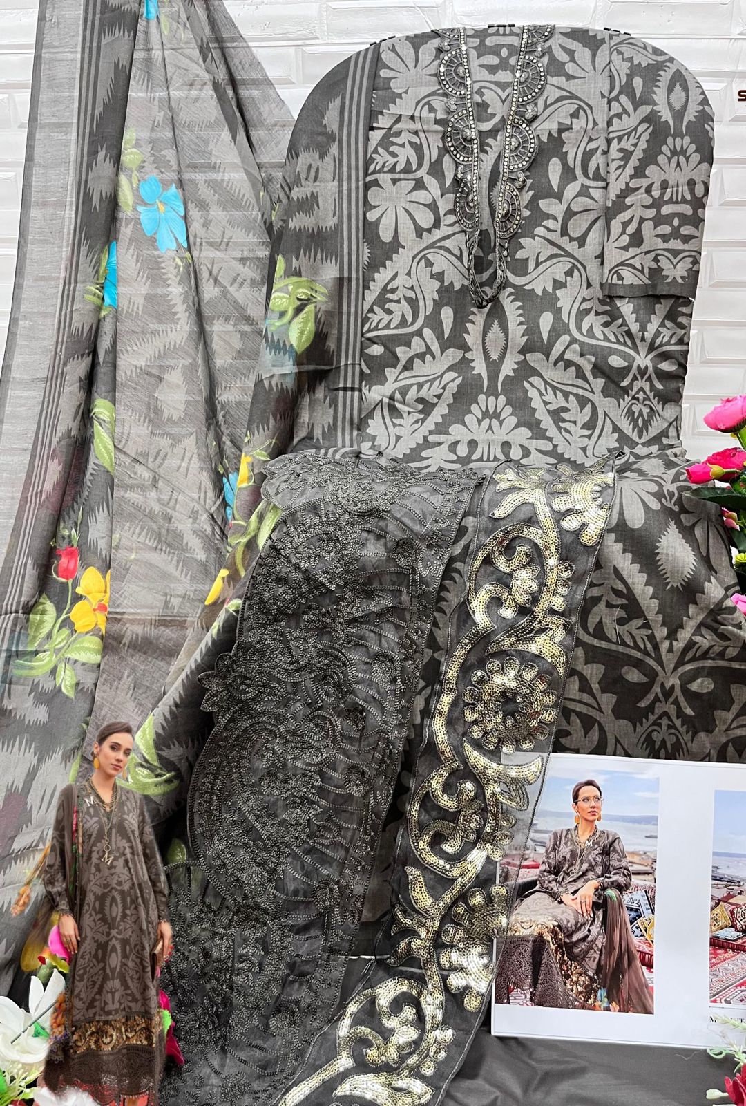 124 Hazzel Cotton Pakistani Salwar Suits