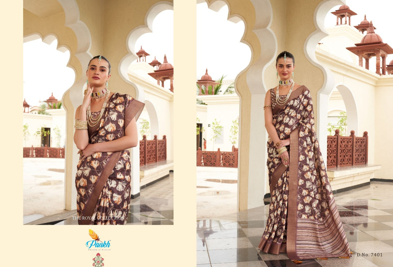 7401 Karvaah Vol 2 Pankh Sarees