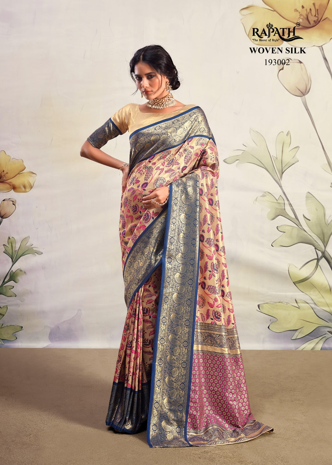 193002 Kaval Rajpath Sarees