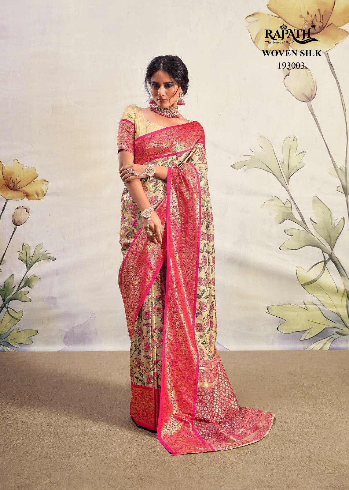 193003 Kaval Rajpath Sarees
