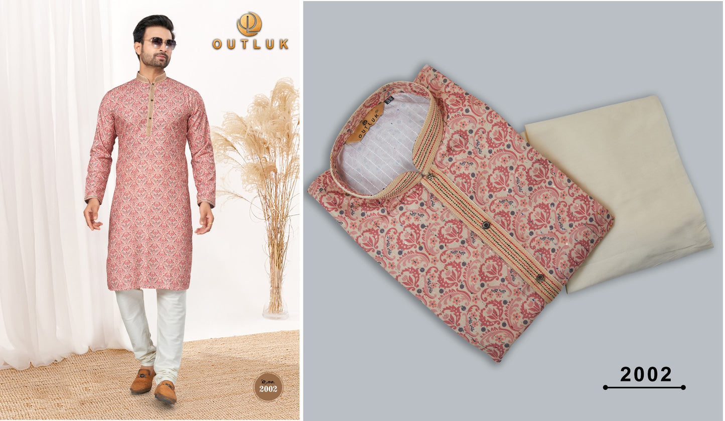 2002 Wedding Collection Vol 2 Outluk Mens Kurta Pyjama