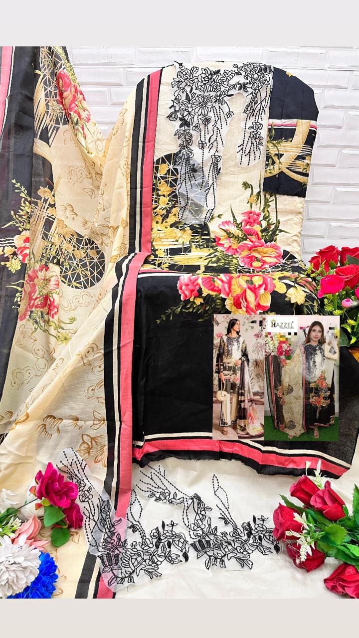 126 Hazzel Printed Pakistani Salwar Suits