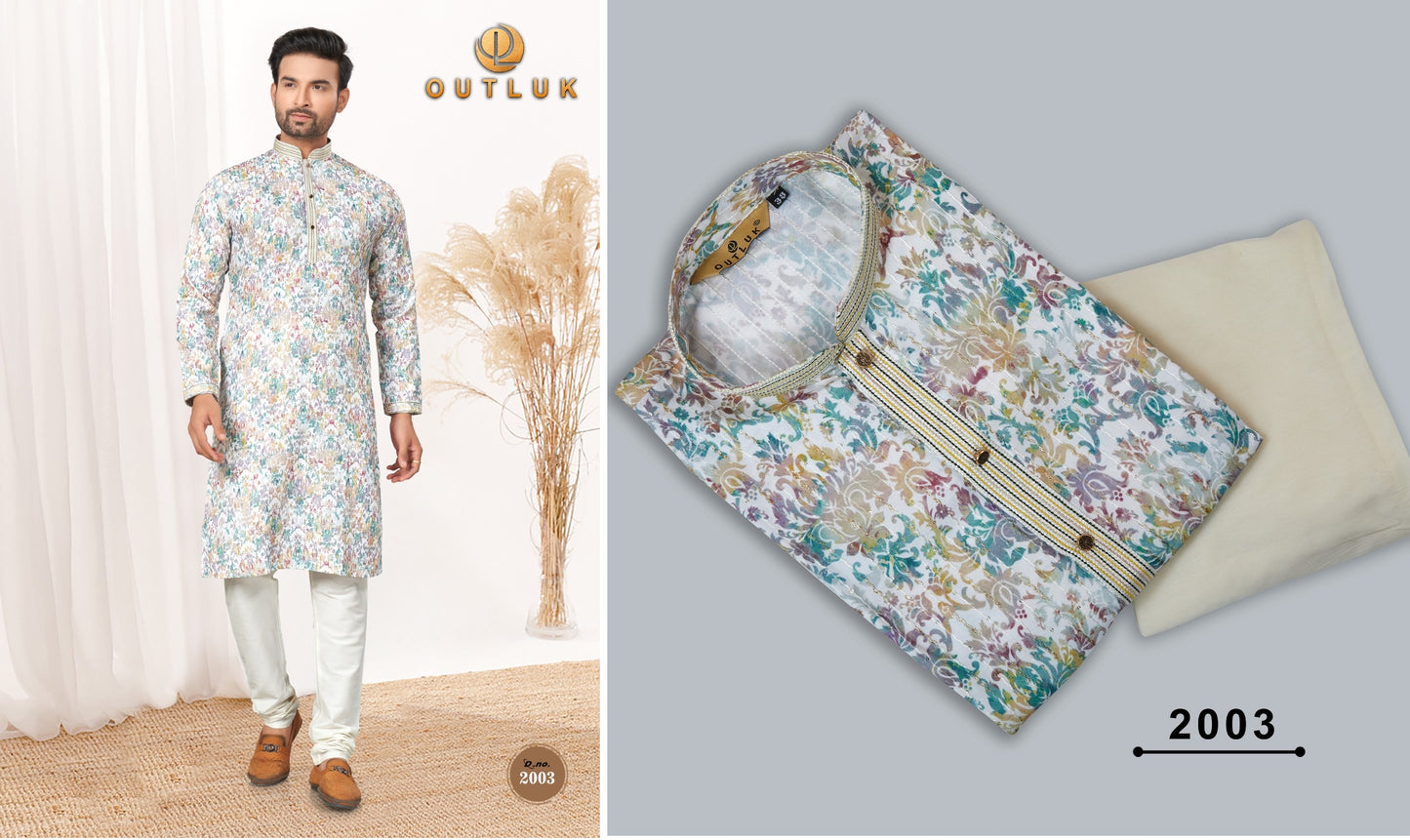 2003 Wedding Collection Vol 2 Outluk Mens Kurta Pyjama