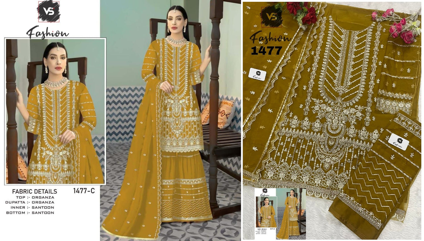 1477C Vs Fashion Pakistani Salwar Suits