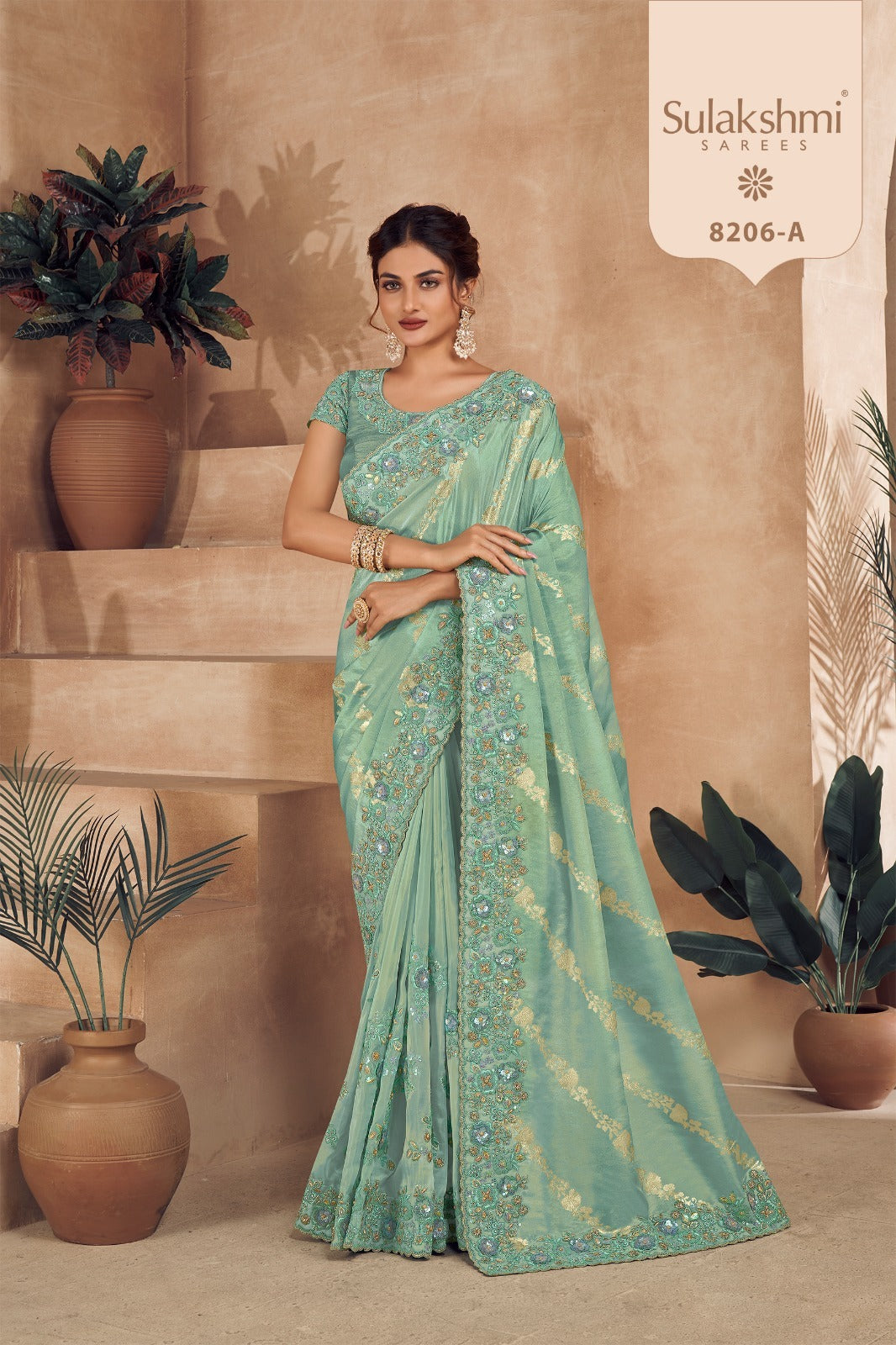 8206A Sulkashmi Sarees