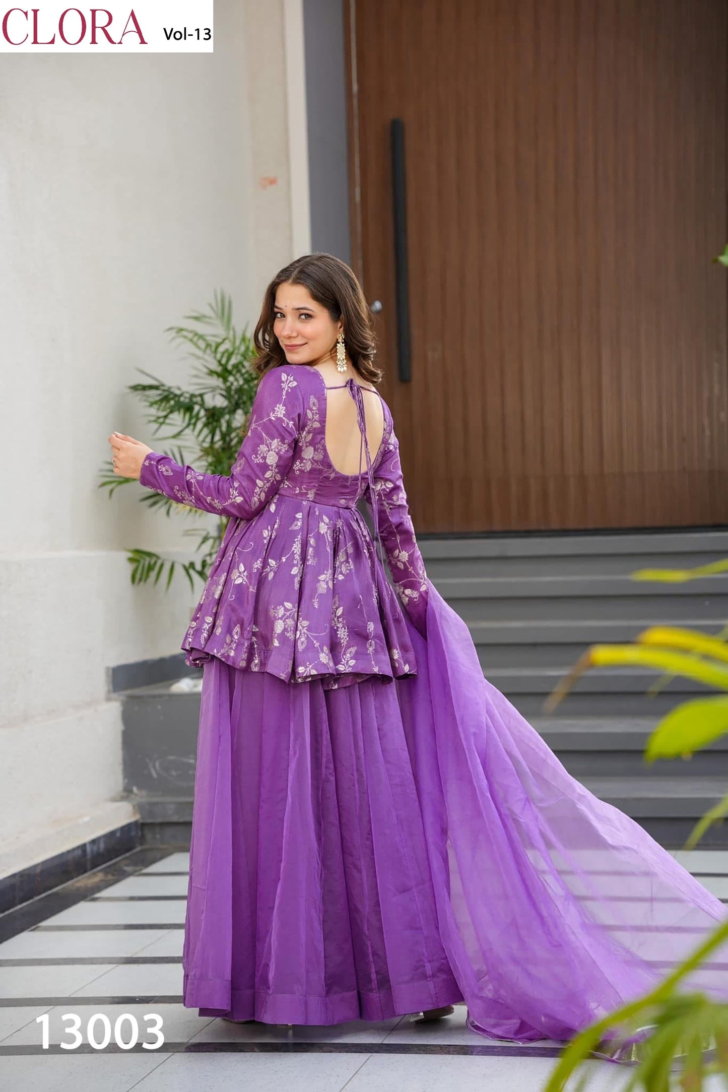 13003 Clora Vol 13 Lucaya Sharara Readymade Suits