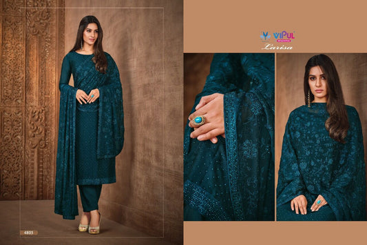 4805 Larisa Vipul Unstitched Suits