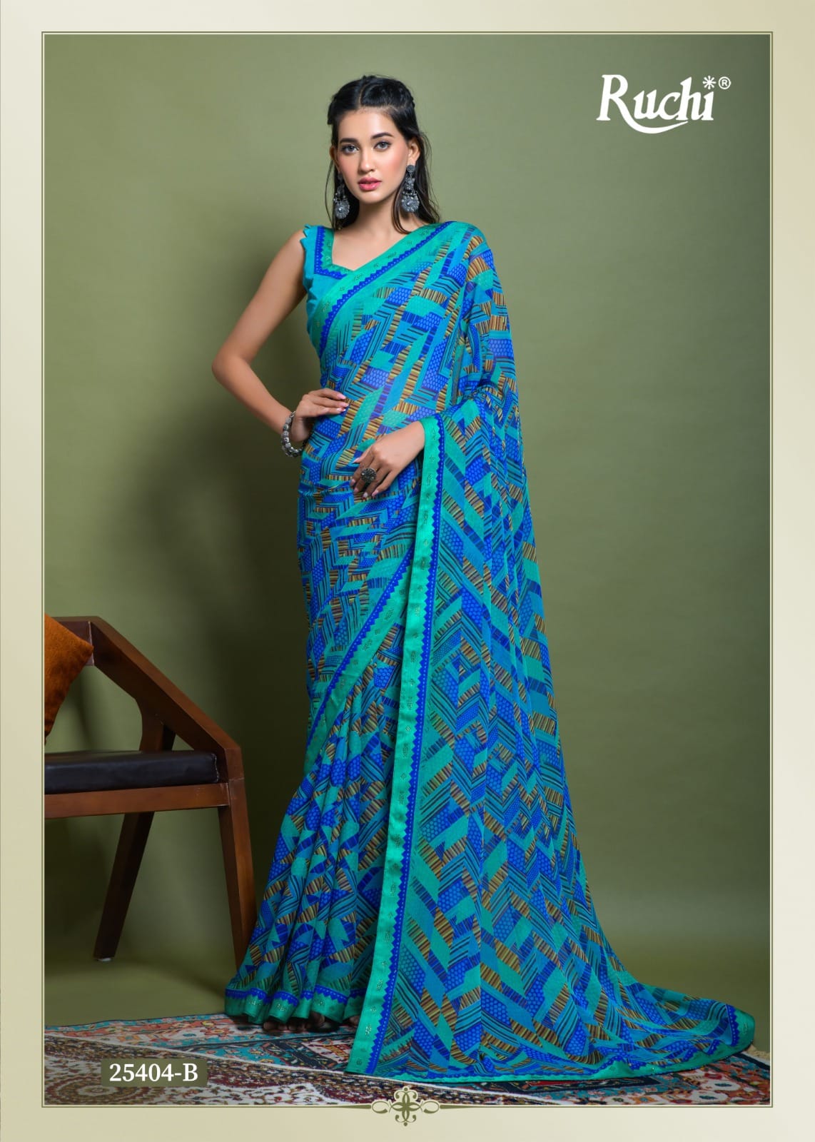 25404B Vanilla Vol 3 Ruchi Sarees