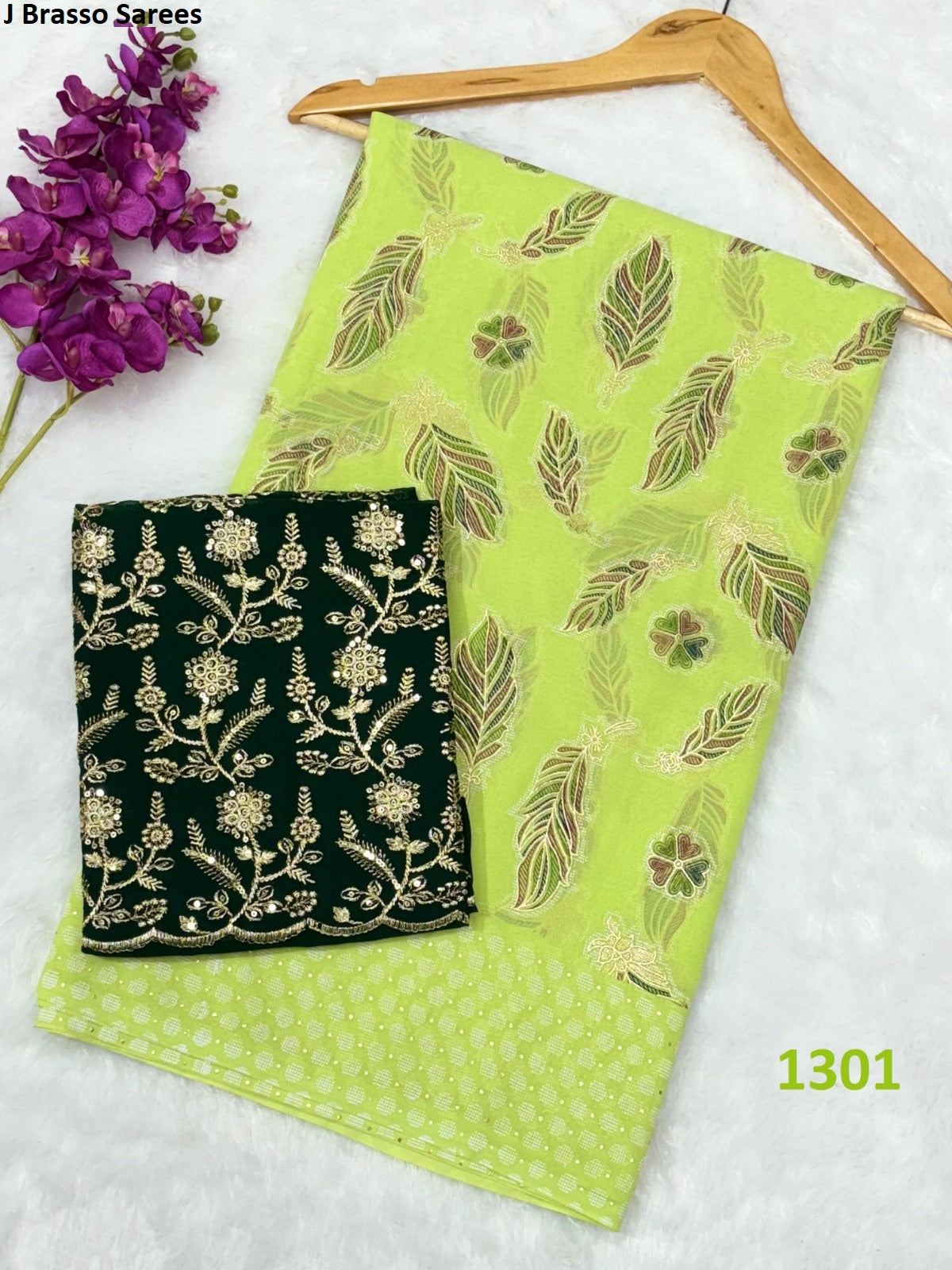 1301 J Brasso Sarees
