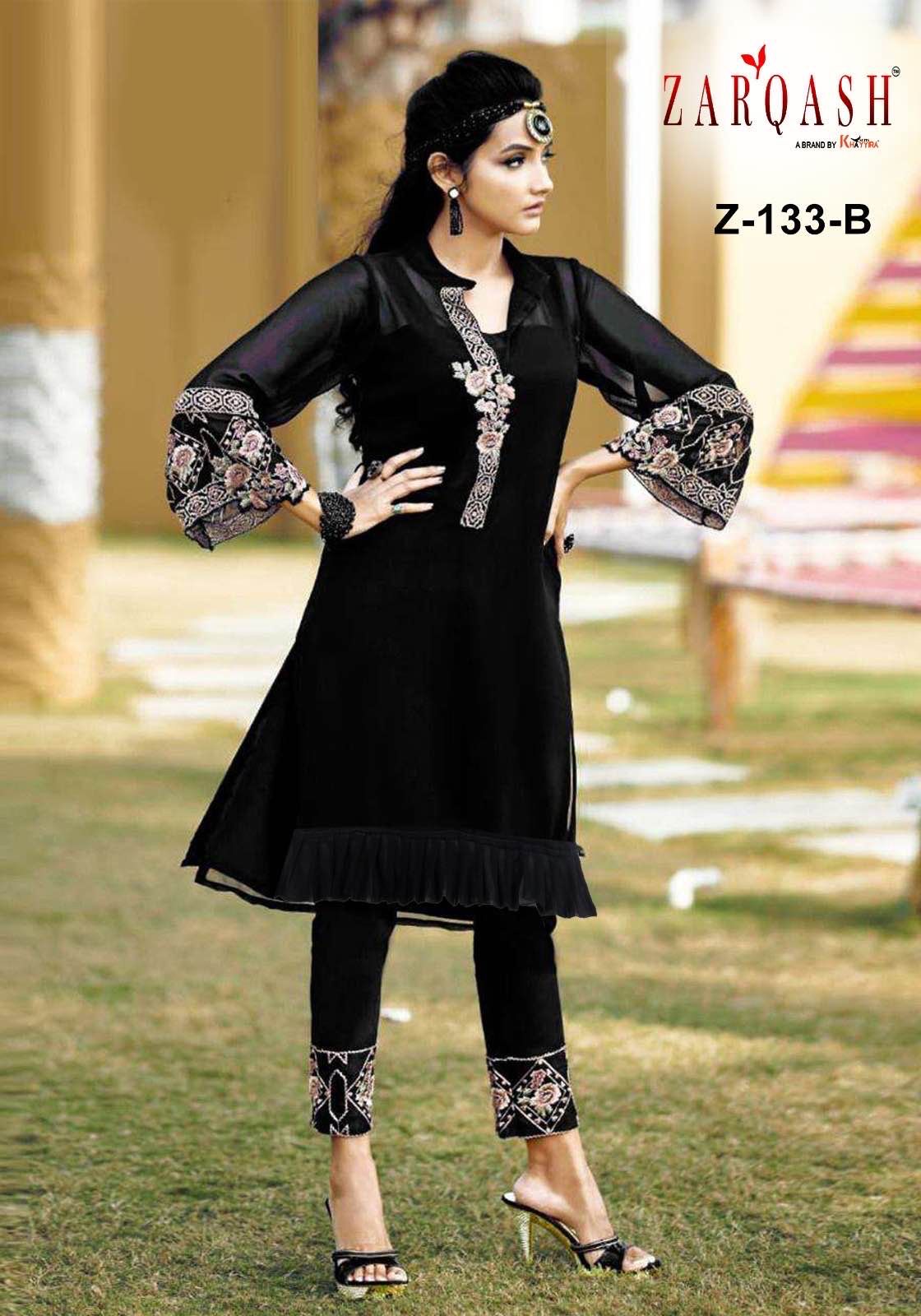 Z-133-B Zarqash Pakistani Readymade Suits